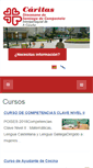 Mobile Screenshot of caritascoruna.org